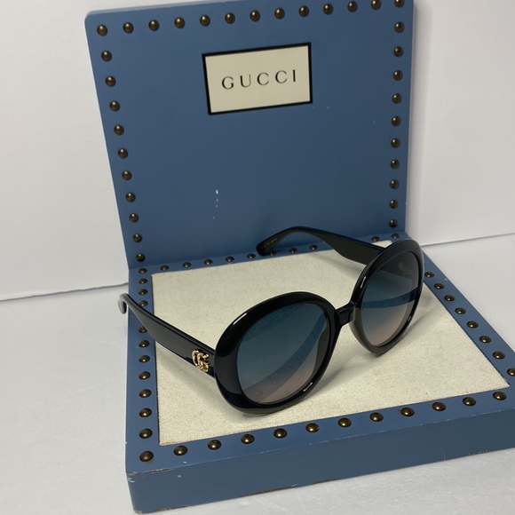 Authentic- 💯 NEW Gucci GG 0712S 002 2020 Women Sunglasses - Picture 5 of 14